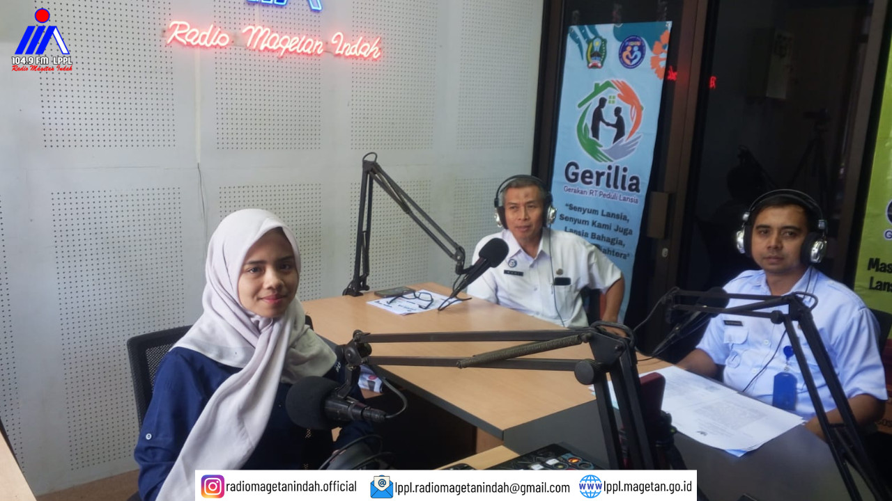 Dinsos Magetan Ajak RT Peduli Lansia, Lewat Program GERILIA
